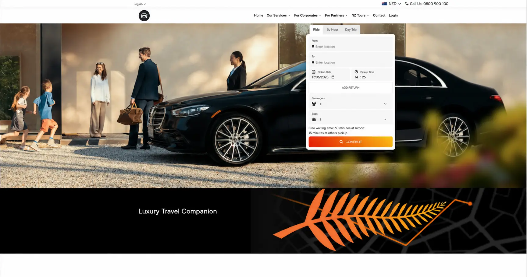 Passenger transport booking, pricing and trip-allocation platform